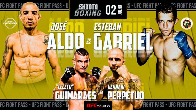 Shooto Boxing anuncia venda de ingressos para luta de José Aldo