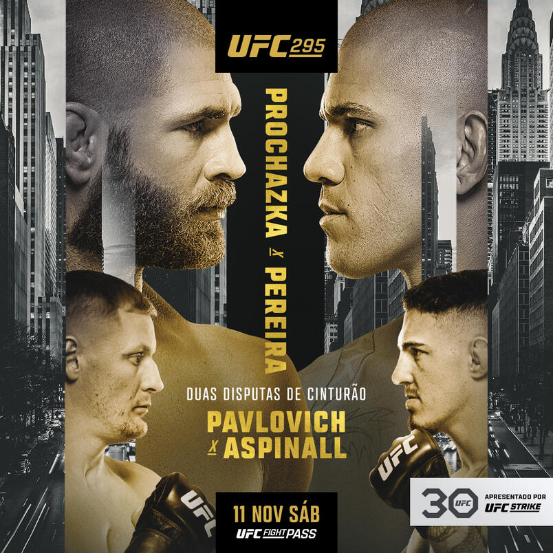 UFC 295: Lutadores gaúchos palpitam sobre Alex “Poatan” Pereira e Jiri Prochazka