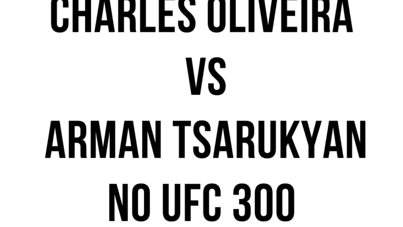 Dana White anunciou que Charles “Do Bronx” lutará no UFC 300