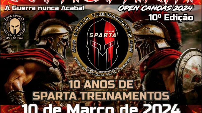 Dionatan Manfio defendeu seu cinturão da Copa Sparta Open em Canoas