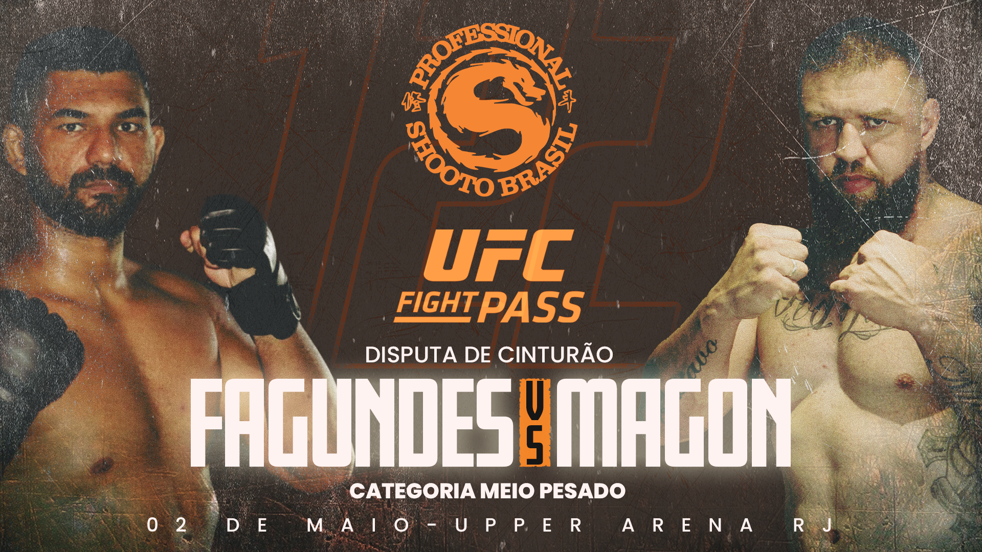 Shooto Brasil 122 promove duas disputas de cinturão