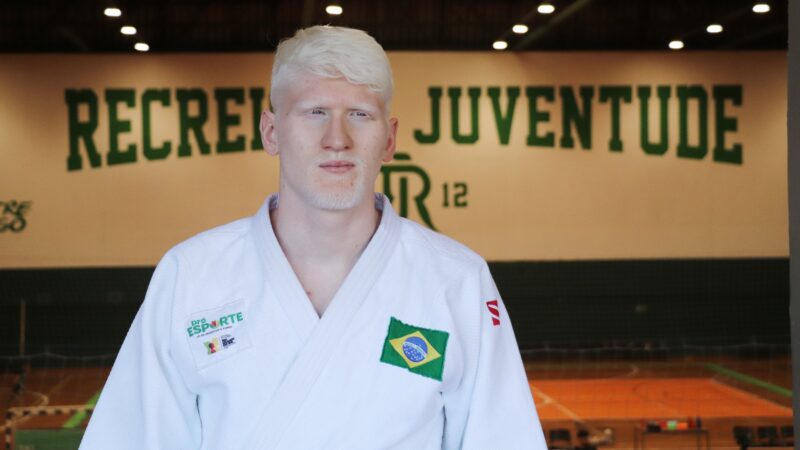 Judoca Marcelo Casanova é o primeiro atleta da história do Recreio da Juventude convocado para uma edição dos Jogos Paralímpicos