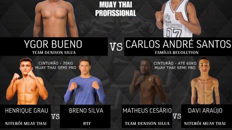 DS Fight 3 tem expectativa de grande público em inauguração de CT neste sábado, em São Gonçalo