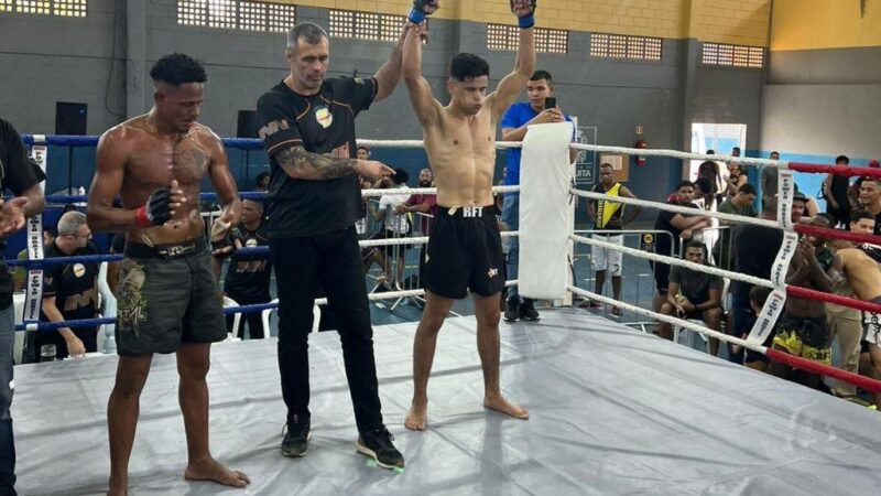 Mesquita Combat Striker 3: Mathias Barraza aplica nocaute e vence luta principal da noite